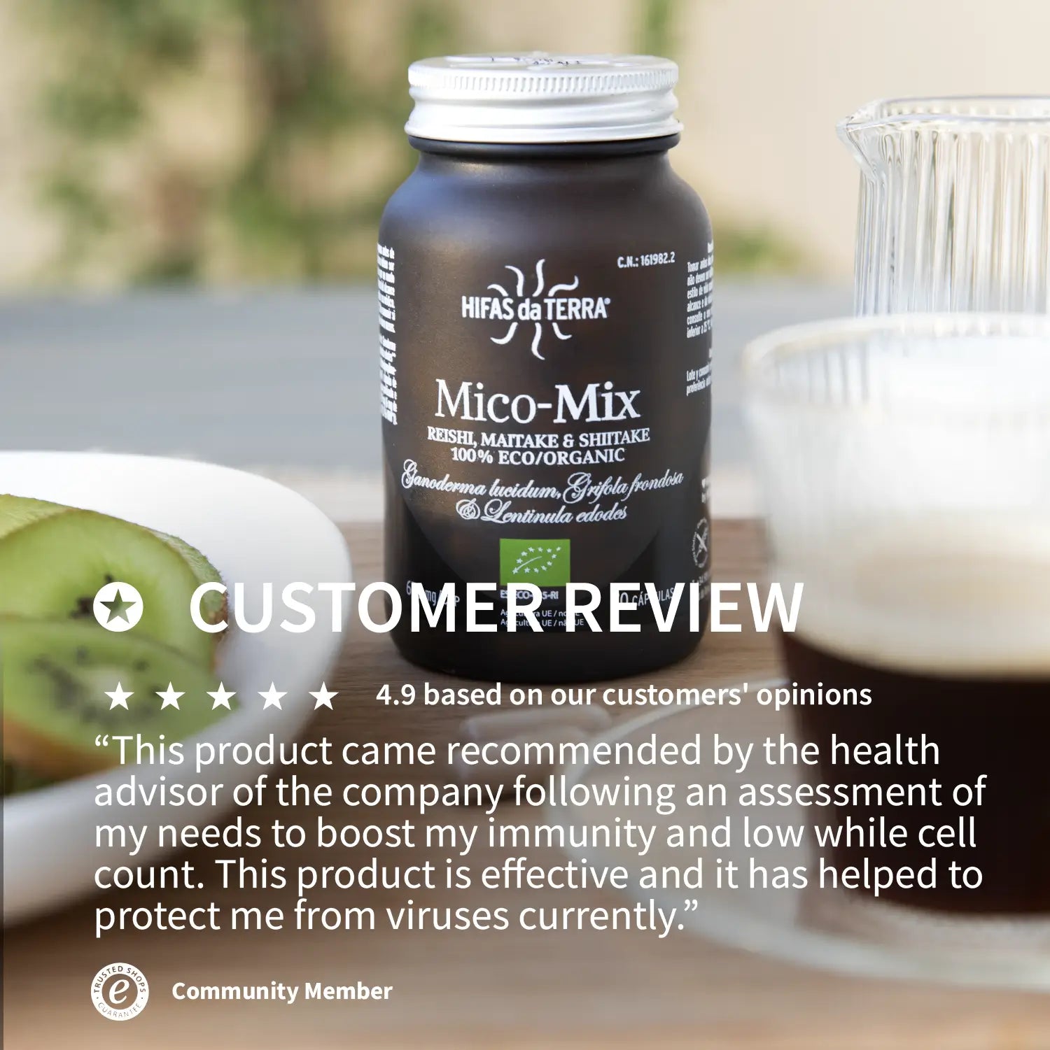 Mico Mix (Shiitake, Reishi, Maitake) Capsules