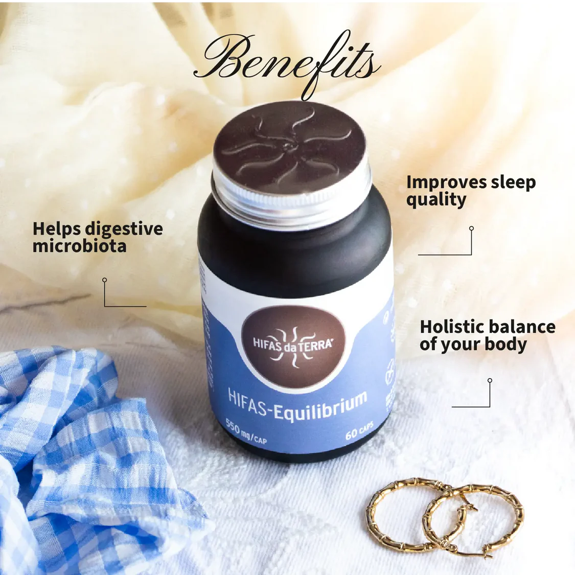 HIFAS-Equilibrium (Reishi, Lion’s Mane, Cordyceps) Capsules