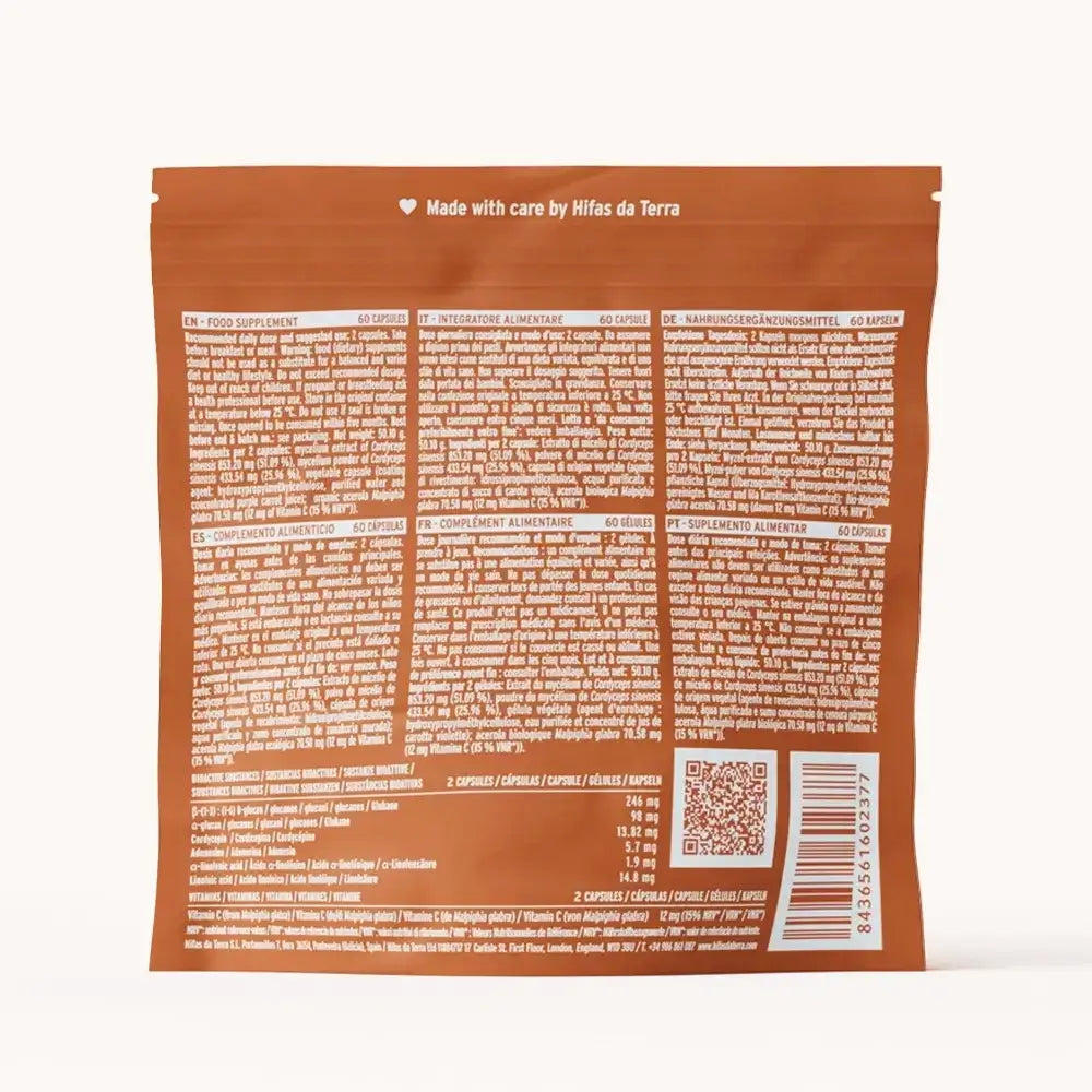 Mico Cord (Cordyceps Extract) Capsules Refill Packet