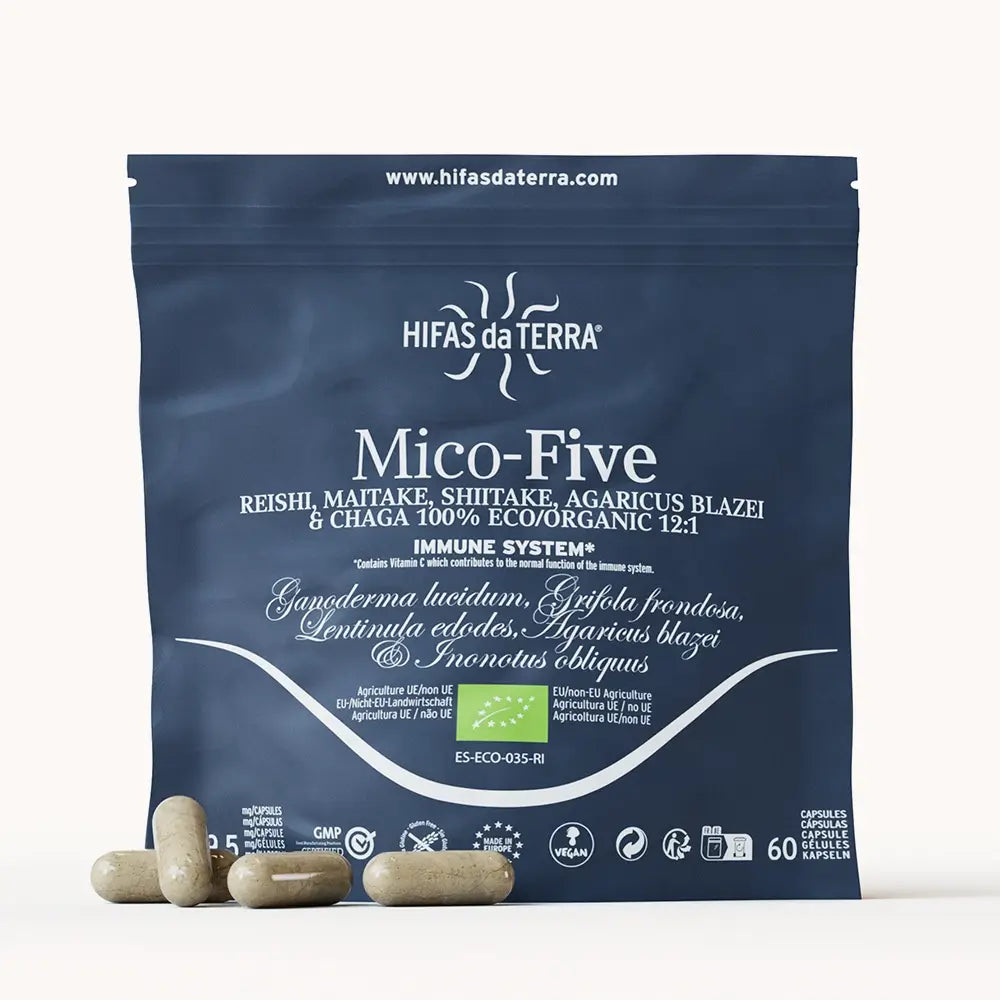 Mico Five (Chaga, Reishi, Maitake, Shiitake, Sun mushroom) Refill Packet