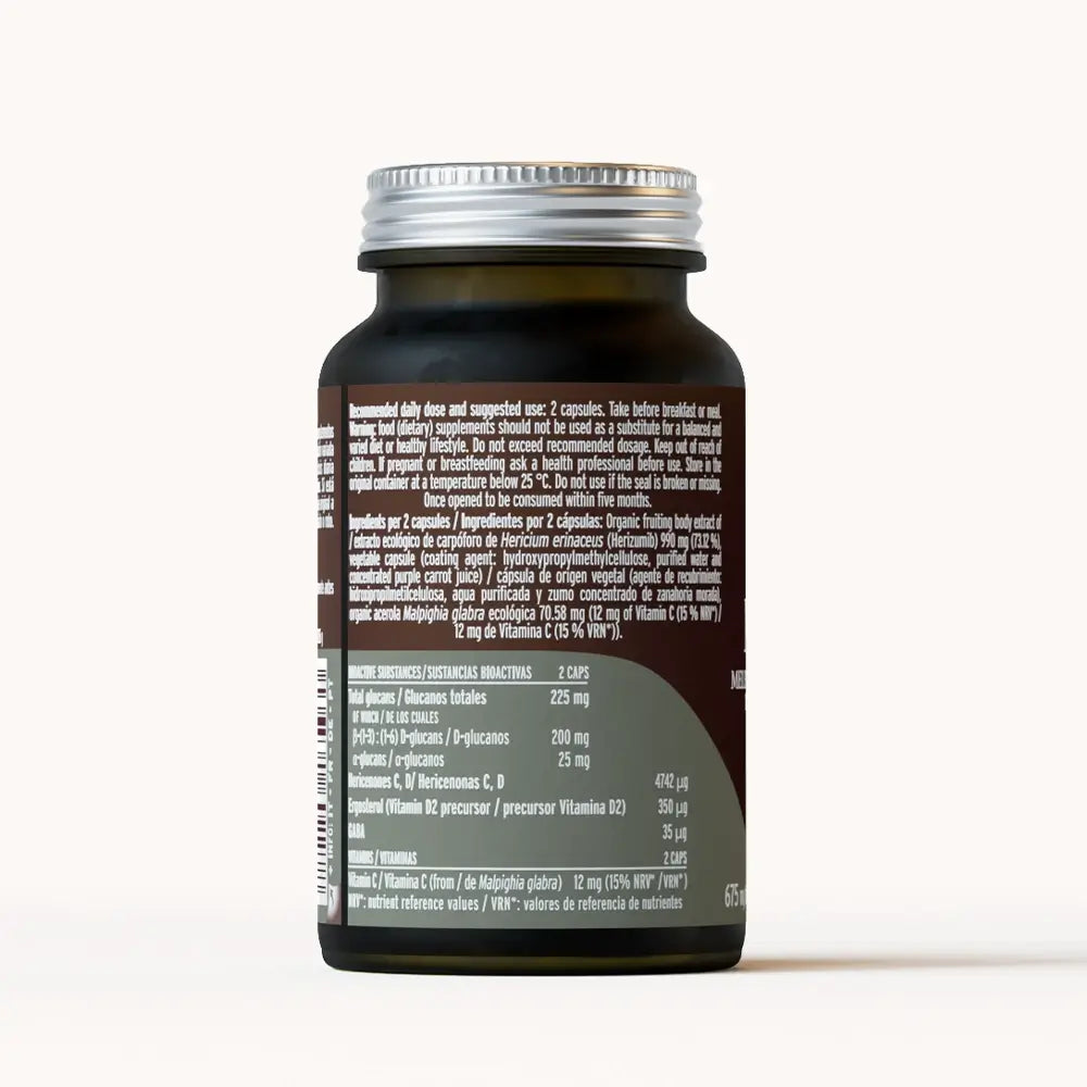Mico Leo (Lion’s Mane Extract) Capsules in the Bottle