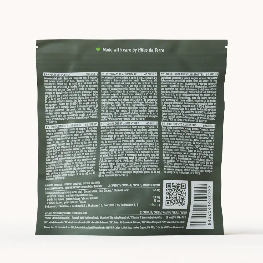 Mico Leo (Lion’s Mane Extract) Capsules Refill Packet