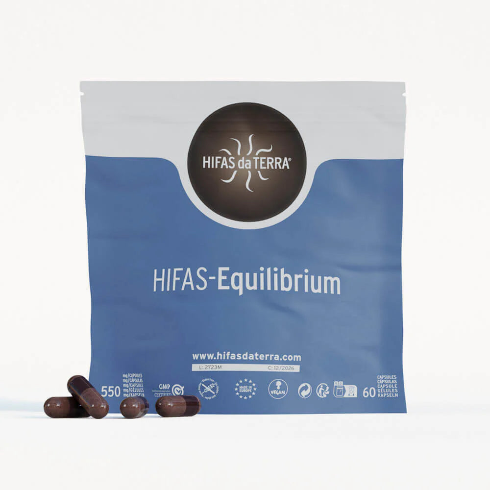 HIFAS-Equilibrium (Reishi, Lion’s Mane, Cordyceps) capsules Refill Packet