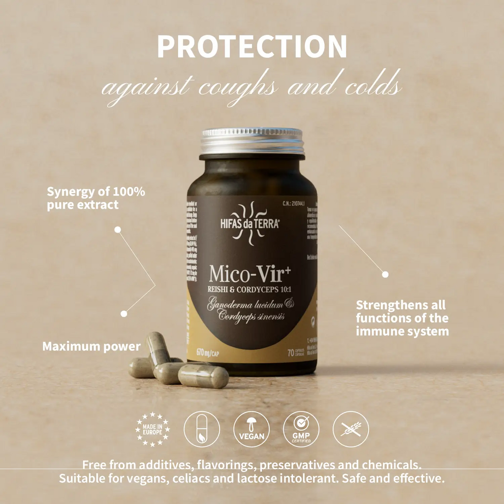 Mico Vir+ (Reishi and Cordyceps Extract) Capsules Refill Packet